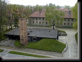 Auschwitz I. Gas chamber and crematorium I. * 760 x 570 * (99KB)